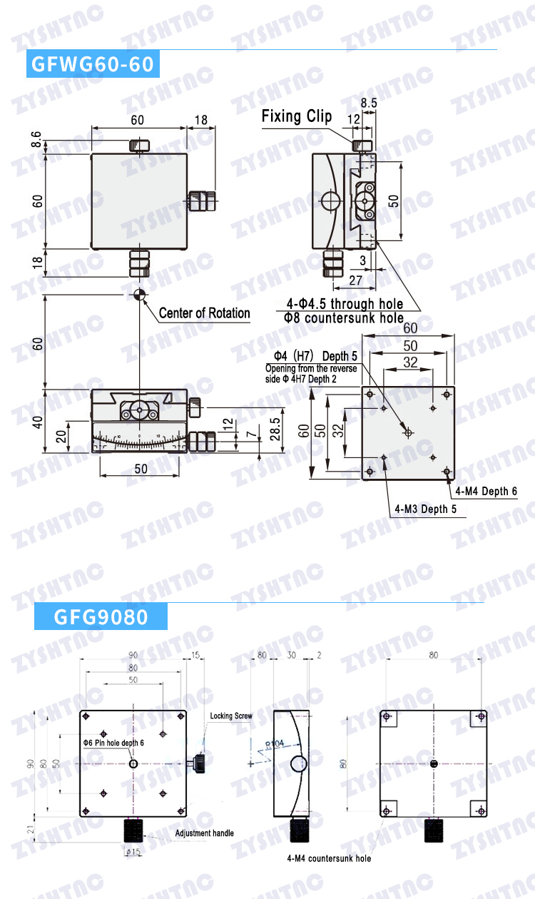 X axis XY axis manual angle measuring slide table GFG25/40/60/80 angle tilting slide table GFX X axis XY axis manual angle measuring slide table GFG25/40/60/80 angle tilting slide table GFX