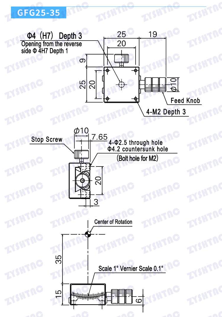 X axis XY axis manual angle measuring slide table GFG25/40/60/80 angle tilting slide table GFX X axis XY axis manual angle measuring slide table GFG25/40/60/80 angle tilting slide table GFX