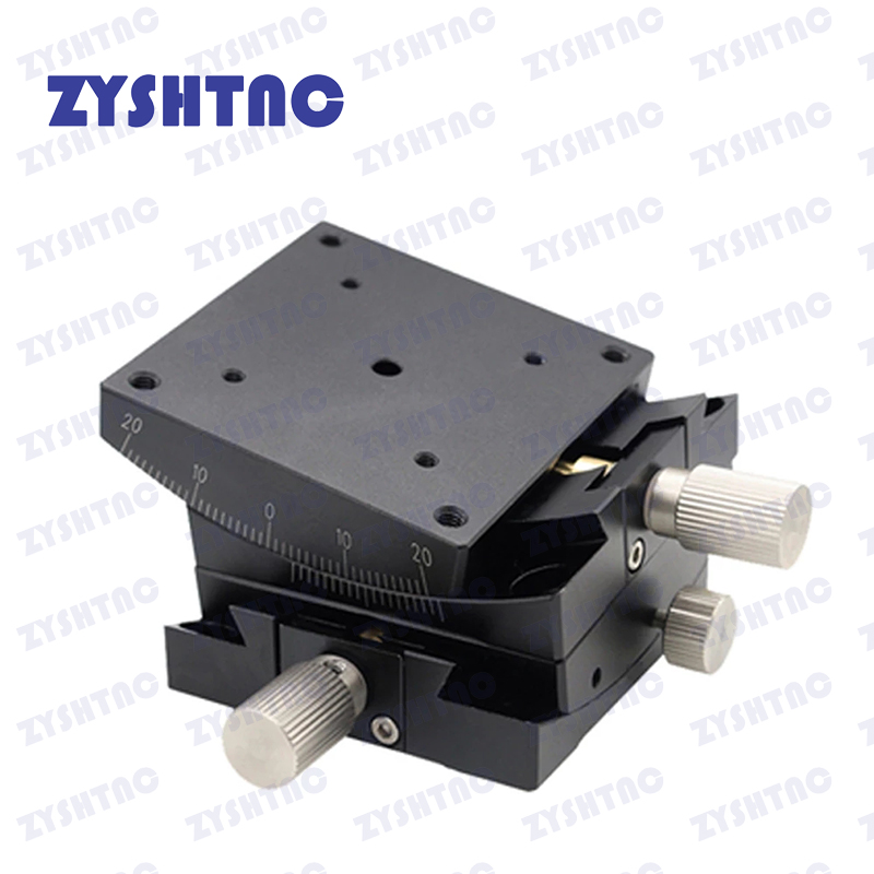 X axis XY axis manual angle measuring slide table GFG25/40/60/80 angle tilting slide table GFX