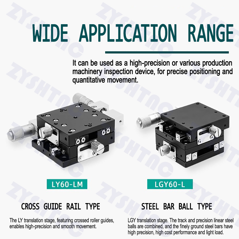 XY axis displacement platform fine adjustment precision slide table LY40/50/60/80 optical worktable XY axis displacement platform fine adjustment precision slide table LY40/50/60/80 optical worktable