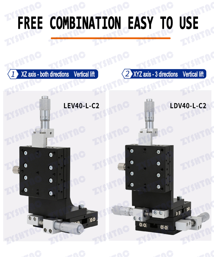 XYZ axis vertical lifting platform optical mobile sliding table lifting platform LDV80/60/40/90 XYZ axis vertical lifting platform optical mobile sliding table lifting platform LDV80/60/40/90