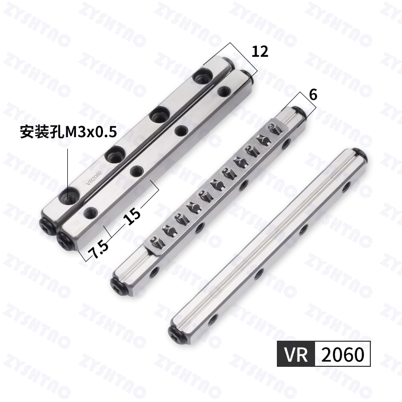 ICK High-precision and low noise VR2 cross guide rail can replace THK/IKO VR2-30/45/60/75/90/105 CRV