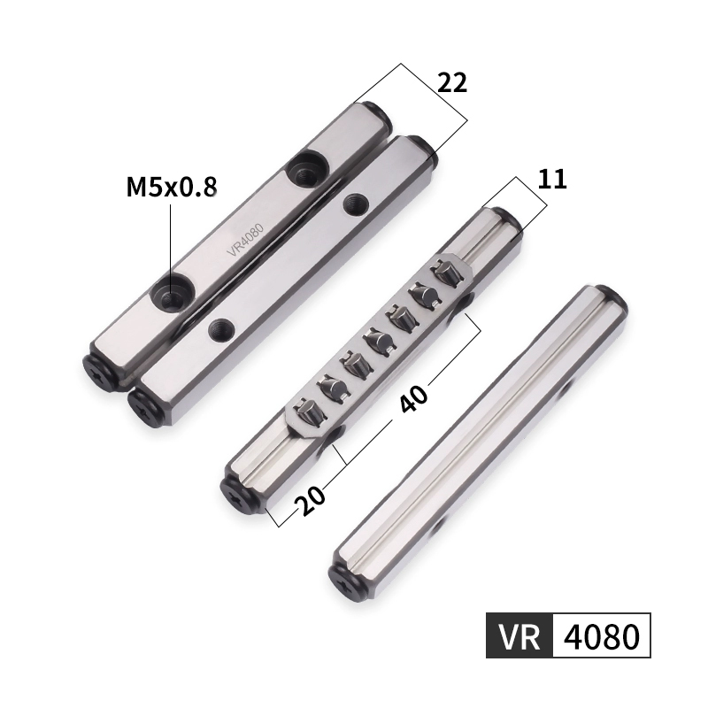  High-precision and low noise VR4-80/120/160/200/240 cross guide rail can replace THK/IKO ICK CRV
