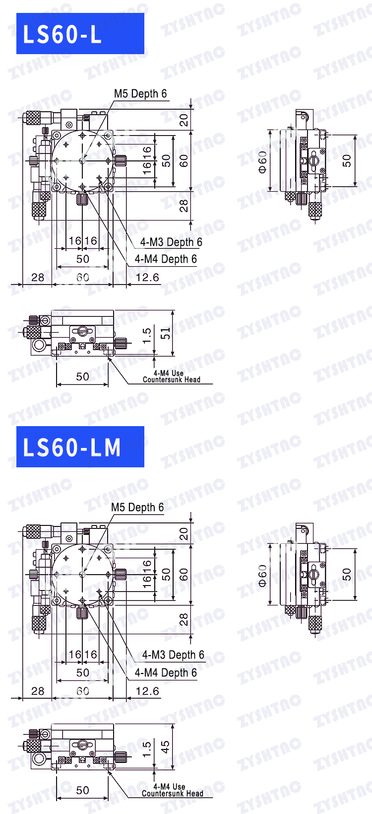 XYR axis displacement platform precision rotation optical fine adjustment LSP40/80/90/100/125 stage XYR axis displacement platform precision rotation optical fine adjustment LSP40/80/90/100/125 stage