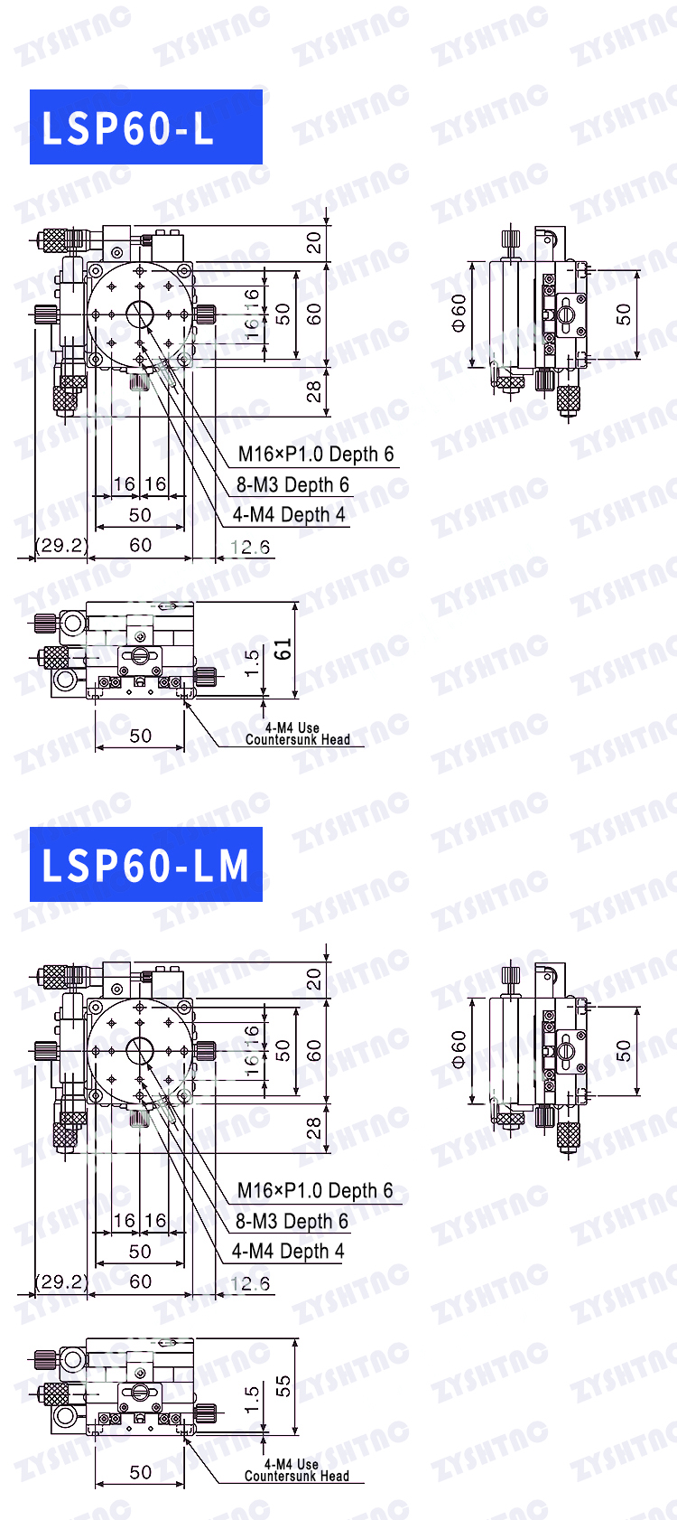 XYR axis displacement platform precision rotation optical fine adjustment LSP40/80/90/100/125 stage XYR axis displacement platform precision rotation optical fine adjustment LSP40/80/90/100/125 stage