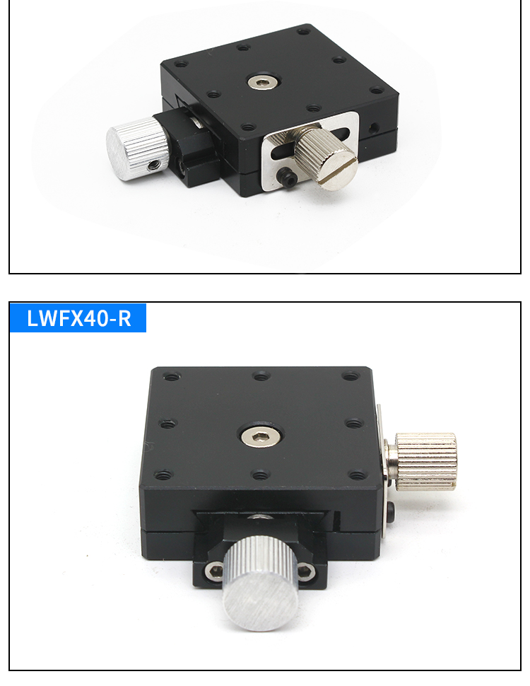 XYZR Axis 25/40/60 Dovetail groove Manual Platform Rack Pinion Drive high precision knob Slide Table