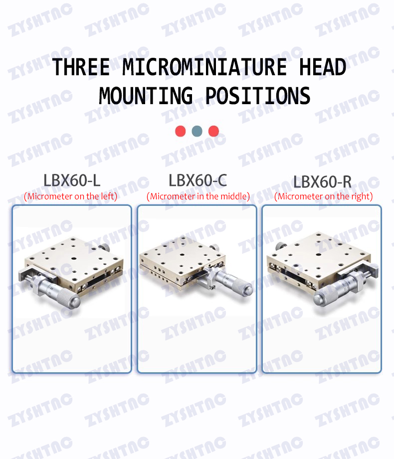 LBX/LBY-25/40/60/80/100L/R/C high-precision stainless steel platform optical platform displacement p LBX/LBY-25/40/60/80/100L/R/C high-precision stainless steel platform optical platform displacement p