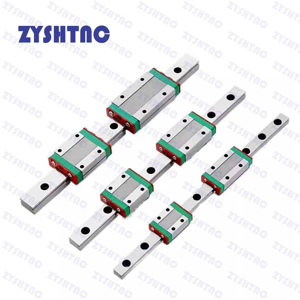 MGW12C MGW12H linear guide rail Customizable stainless steel Micro linear guide rail slider rail