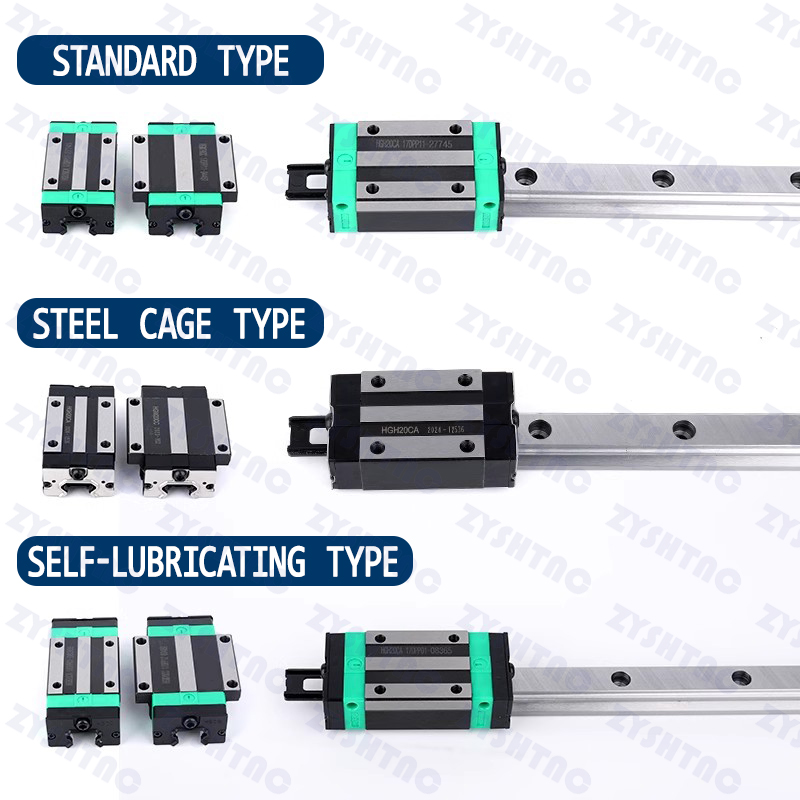  HGH45CA HGH45HA Linear guide slider sliding rail Customizable length can replace THK HIWIN