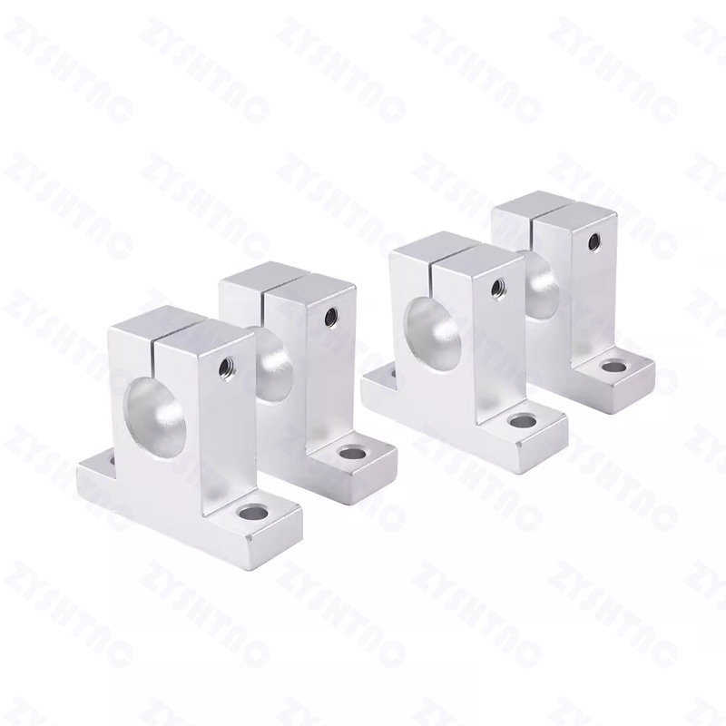 Linear Motion Rail Clamping Rod Rail Guide Support Shaft Bracket Coupling Mount SK8/10/12/16/20/25