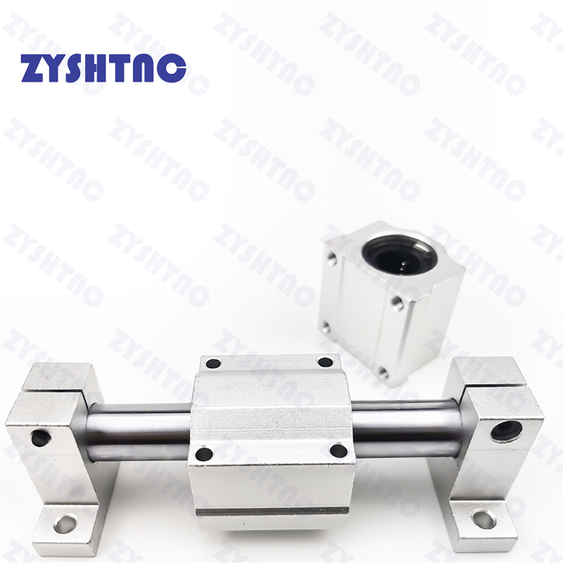 SC8UU/6UU/10UU/12UU/16UU SCS8LUU SCS10LUU SCS20 Linear Ball Bearing Block CNC Router 3D printer part