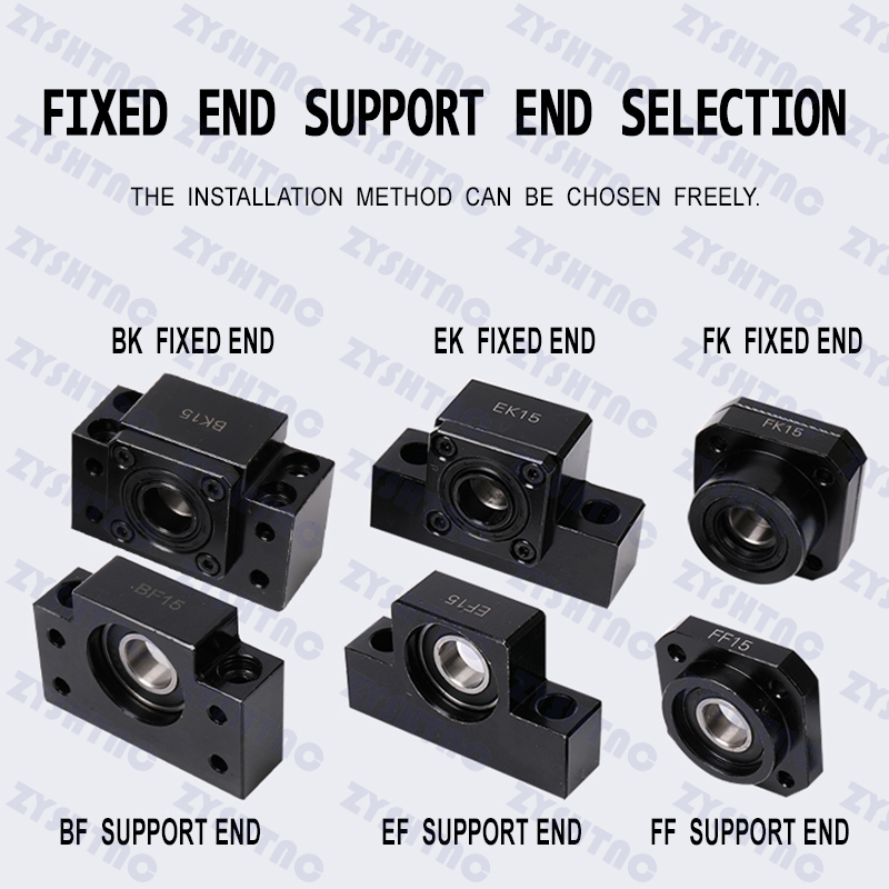Precision ball screw nut CNC engraving machine slide module set for lifting 1605/2005/2505/3210