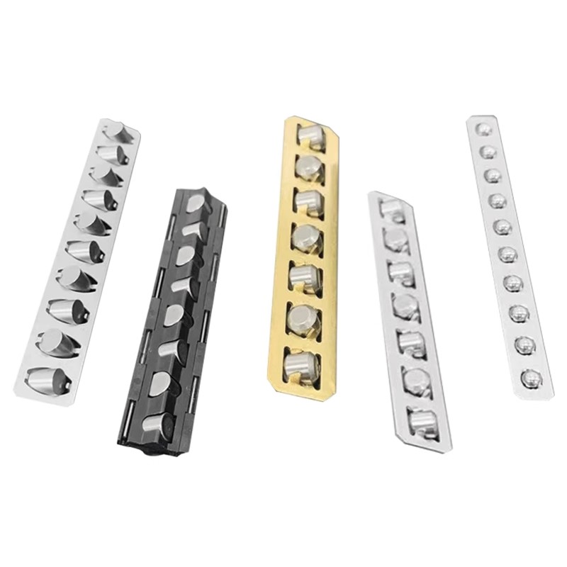 Cross guide rail holder V1/V2/V3/V4/V6/V9/V12 ball bar row stainless steel copper nylon